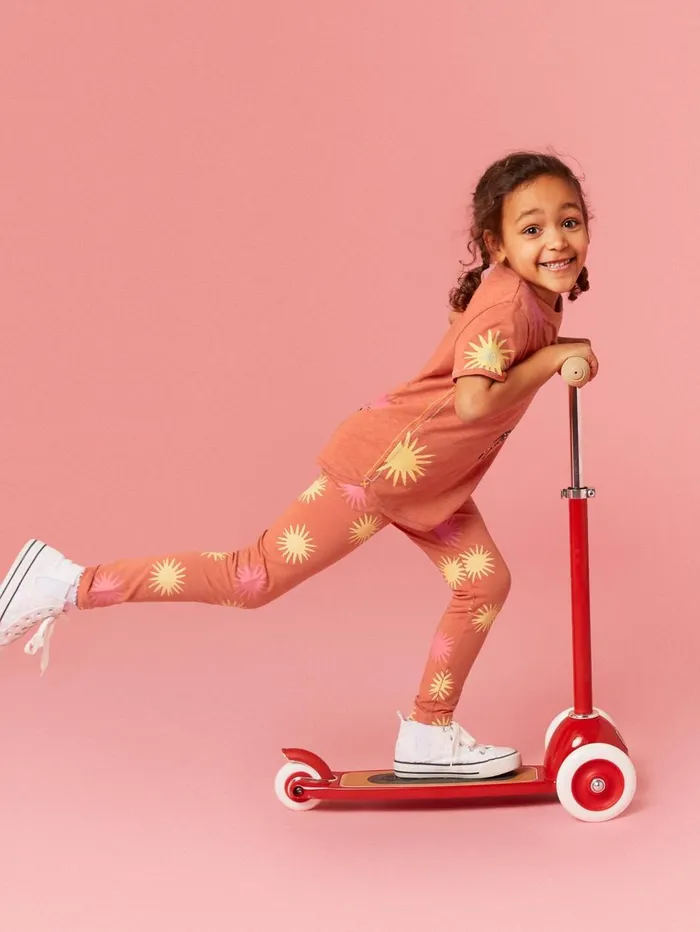 Kids TROUSERS and SHORTS White Stuff Printed Leggings Dark Coral Kids TROUSERS and SHORTS White Stuff Printed Leggings Dark Coral