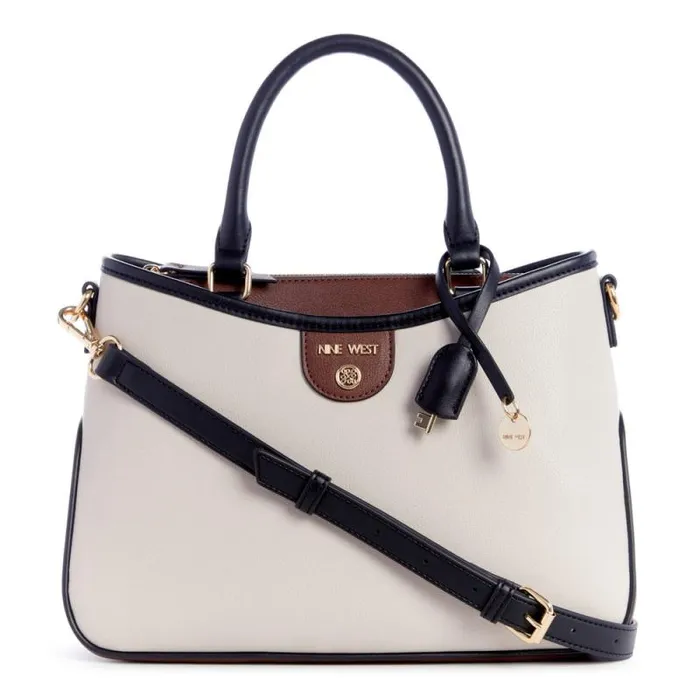 Kiley Satchel Cement Multi Women Nine West Satchels and Shoulder Bags