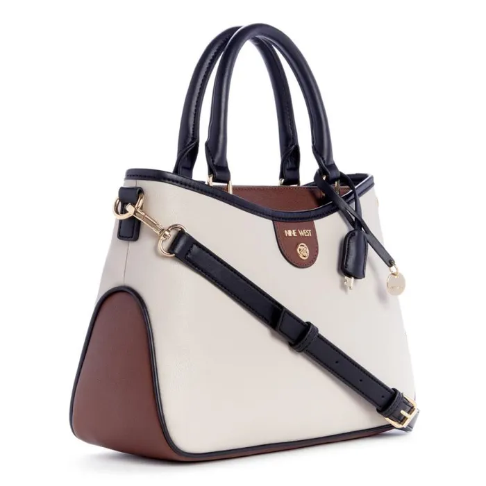 Kiley Satchel Cement Multi Women Nine West Satchels and Shoulder Bags Kiley Satchel Cement Multi Women Nine West Satchels and Shoulder Bags