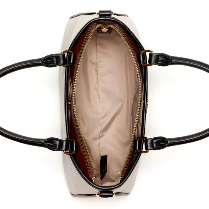 Kiley Satchel Cement Multi Women Nine West Satchels and Shoulder Bags Kiley Satchel Cement Multi Women Nine West Satchels and Shoulder Bags
