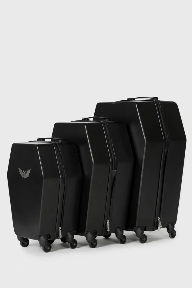 Killstar Bags Travel Bags Women Casket Carry Case