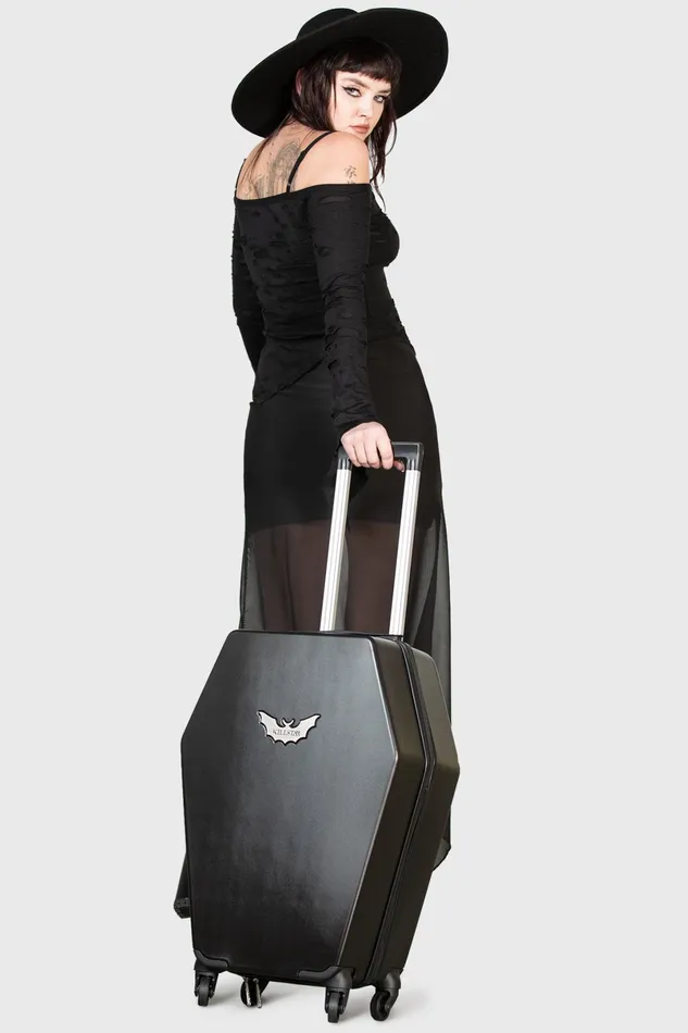 Killstar Bags Travel Bags Women Casket Carry Case