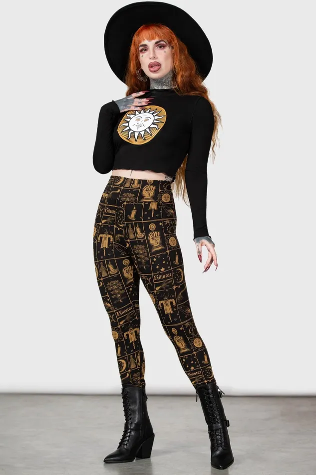 Killstar Chill Out Women Fading Light Long Sleeve Top