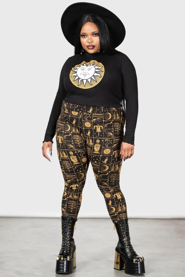 Killstar Chill Out Women Fading Light Long Sleeve Top