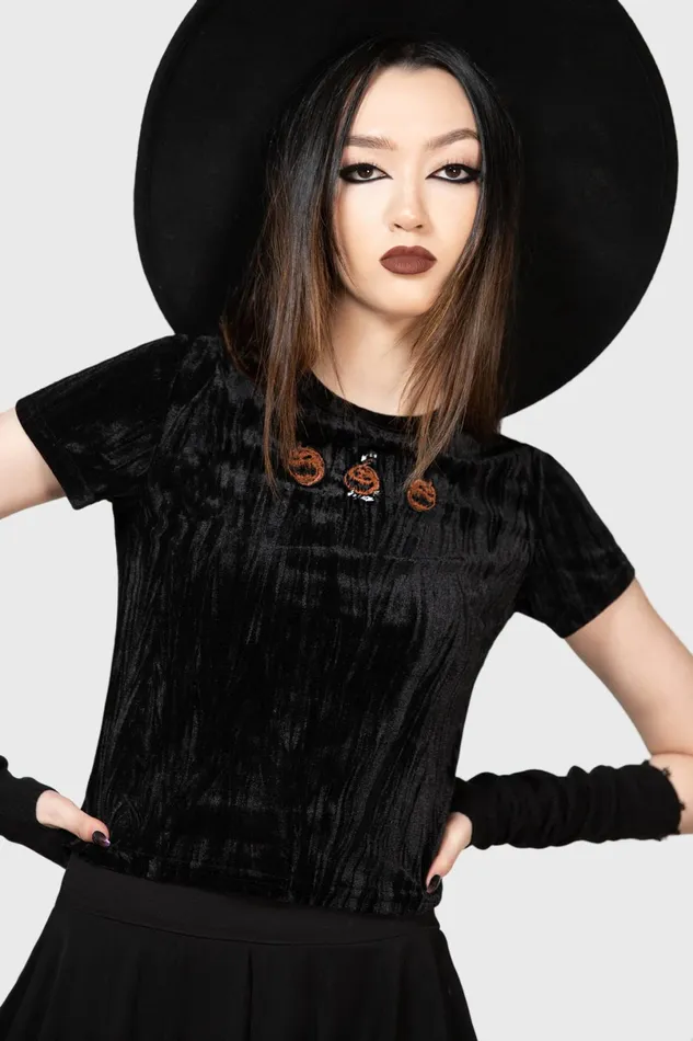 Killstar Crop Women Prospector039s Harvest Crop Top