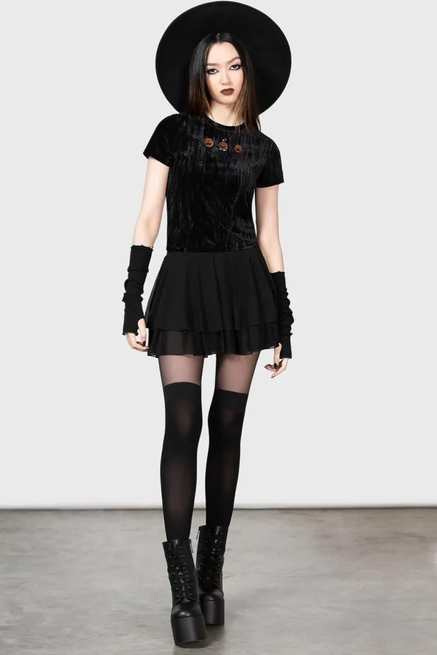 Killstar Crop Women Prospector039s Harvest Crop Top