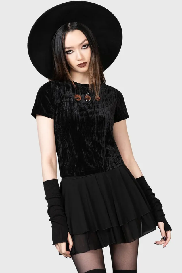 Killstar Crop Women Prospector039s Harvest Crop Top