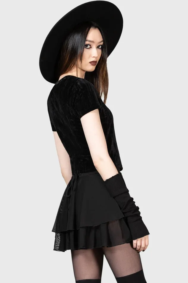 Killstar Crop Women Prospector039s Harvest Crop Top