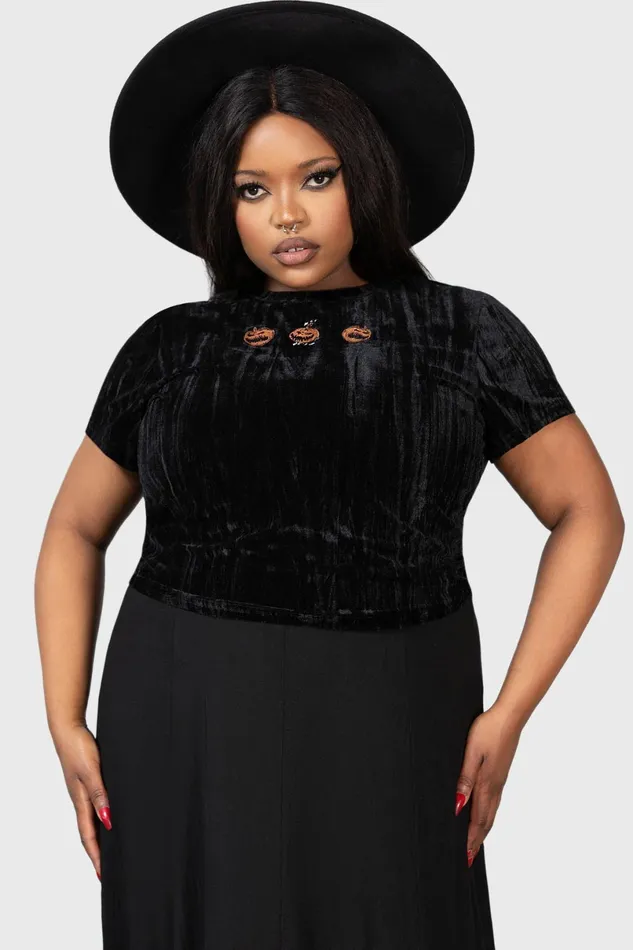 Killstar Crop Women Prospector039s Harvest Crop Top