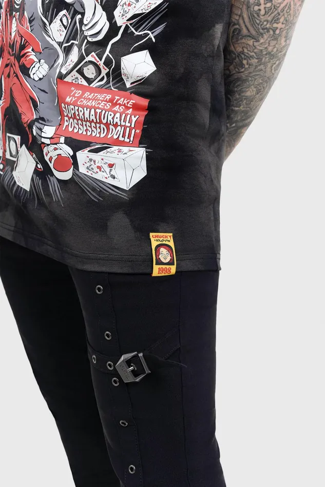 Killstar Graphic Tops Men Charles Lee Ray TShirt