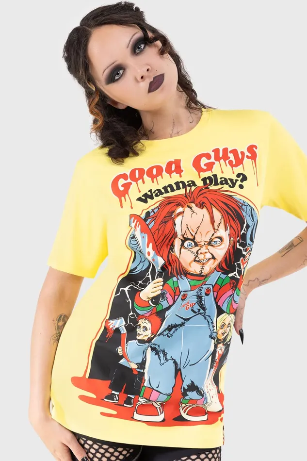 Killstar Graphic Tops Men Play Pals Toys TShirt