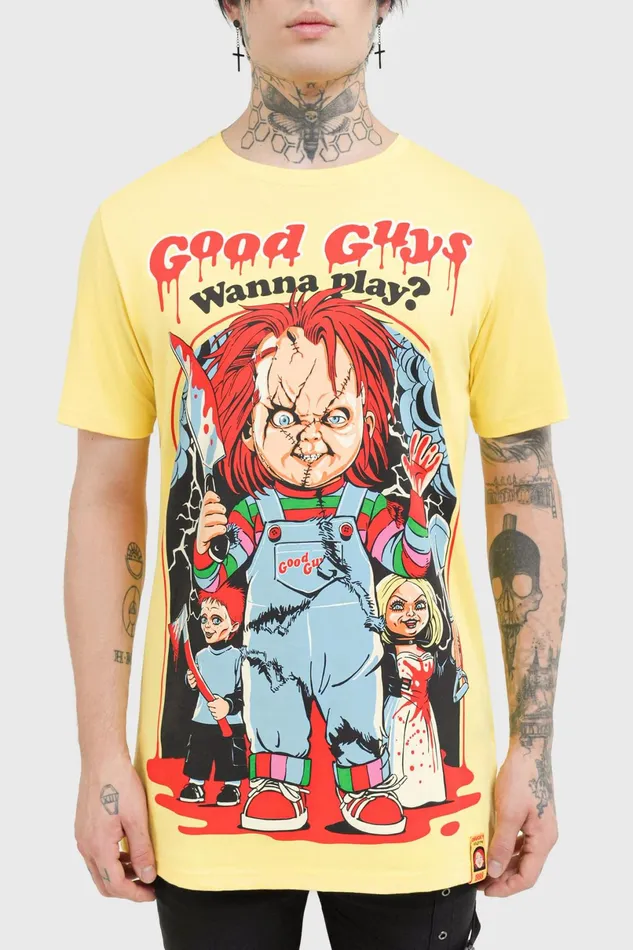 Killstar Graphic Tops Men Play Pals Toys TShirt