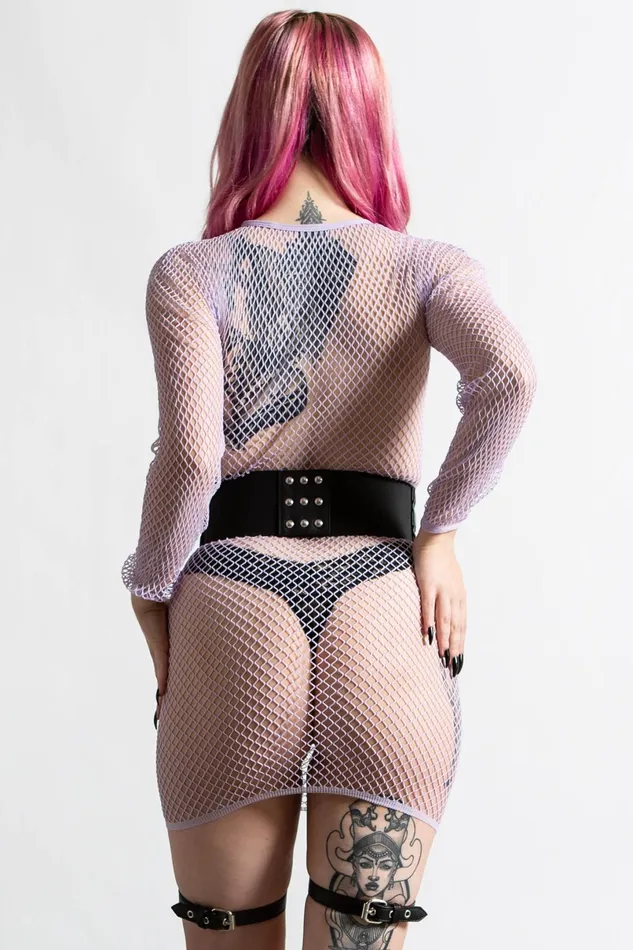 Killstar Harnesses and Belts Women Baby Hex Suspender Belt B