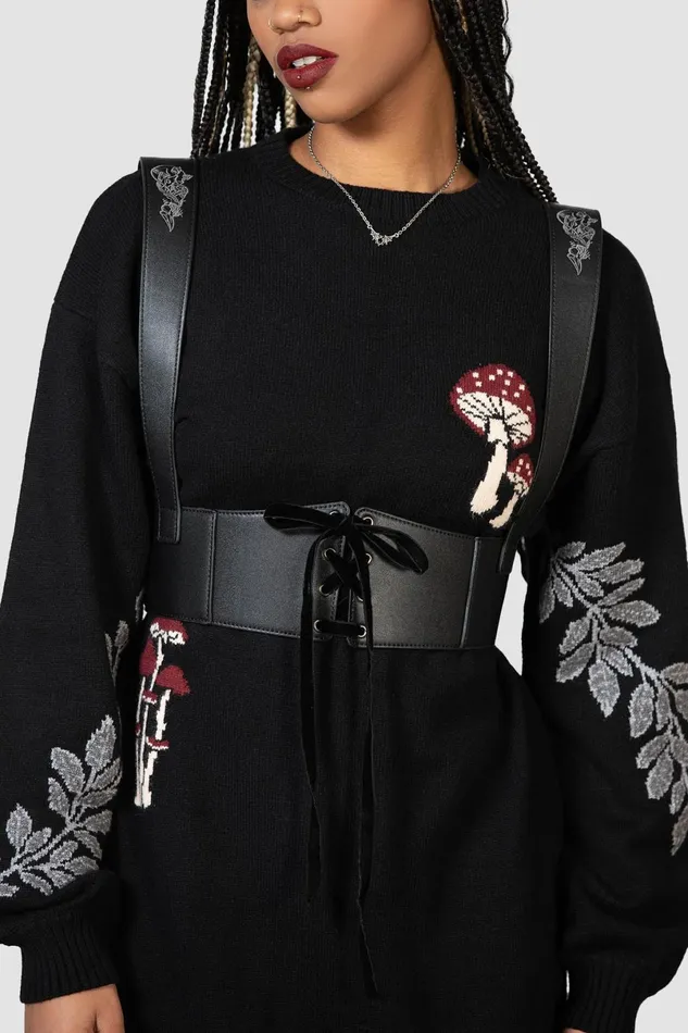 Killstar Harnesses and Belts Women Decay After Death Underbust Harness