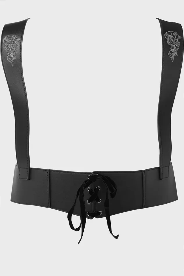 Killstar Harnesses and Belts Women Decay After Death Underbust Harness