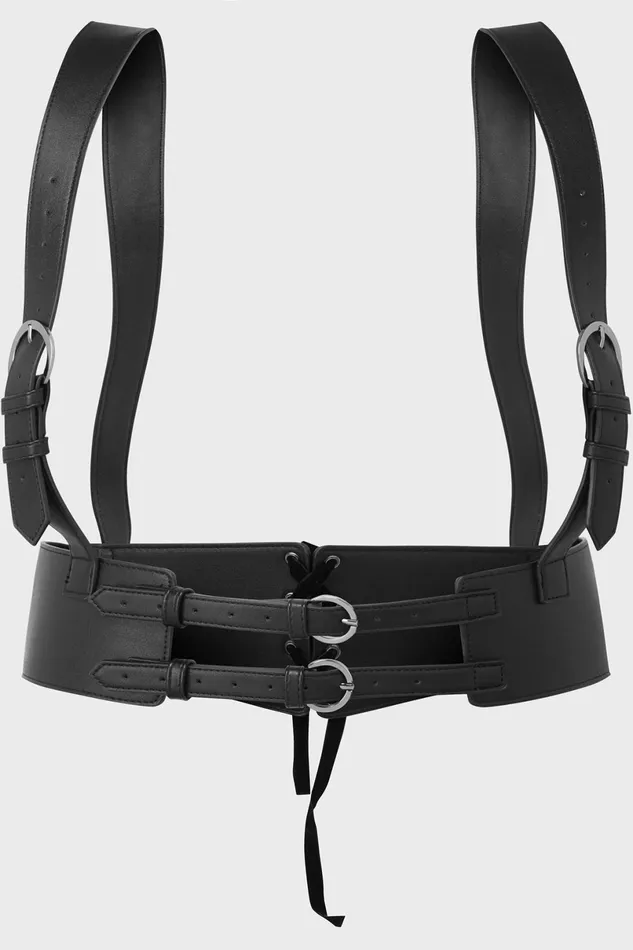 Killstar Harnesses and Belts Women Decay After Death Underbust Harness