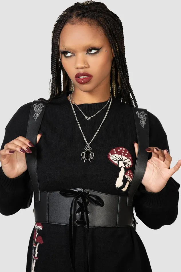 Killstar Harnesses and Belts Women Decay After Death Underbust Harness