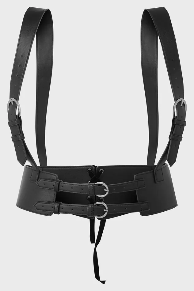Killstar Harnesses and Belts Women Decay After Death Underbust Harness