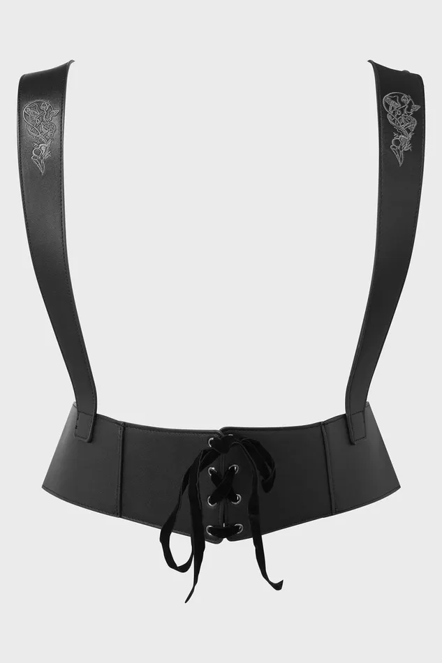 Killstar Harnesses and Belts Women Decay After Death Underbust Harness