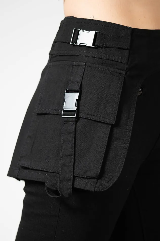 Killstar Harnesses and Belts Women Glitch Pocket Belt