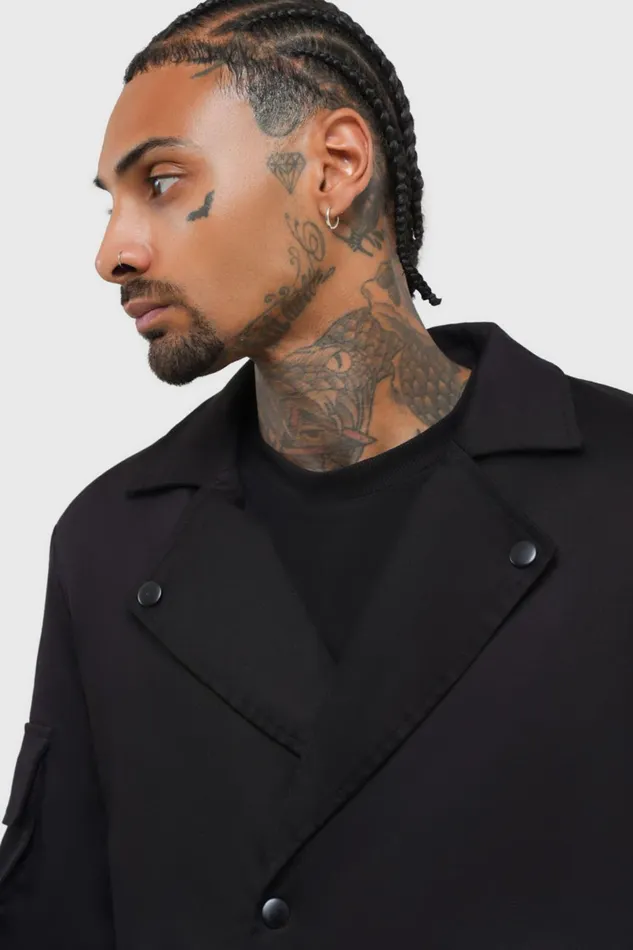 Killstar Jackets and Coats Men Lucid Travels Trench Coat