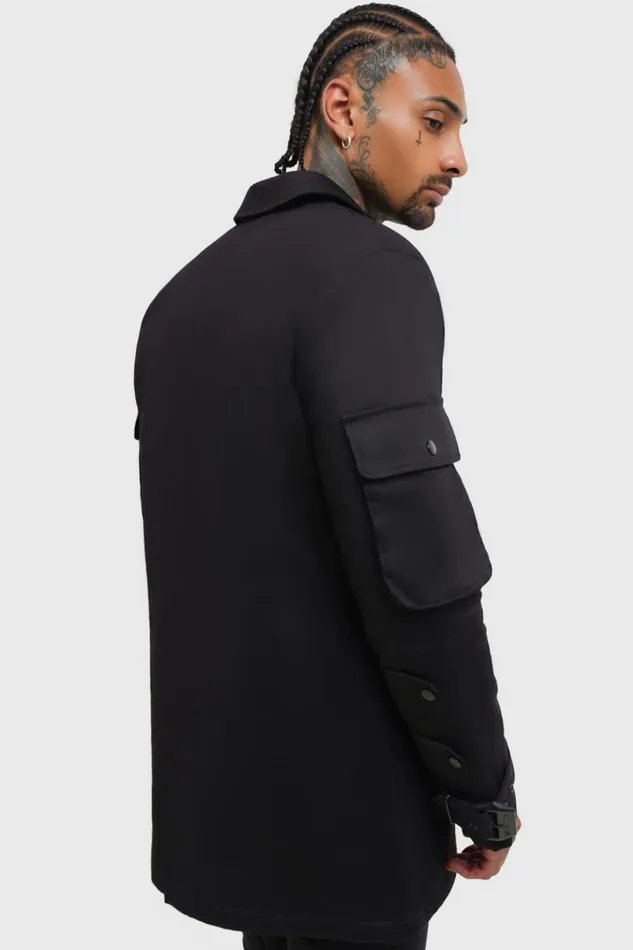 Killstar Jackets and Coats Men Lucid Travels Trench Coat