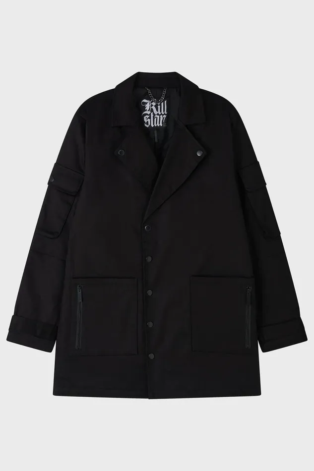 Killstar Jackets and Coats Men Lucid Travels Trench Coat