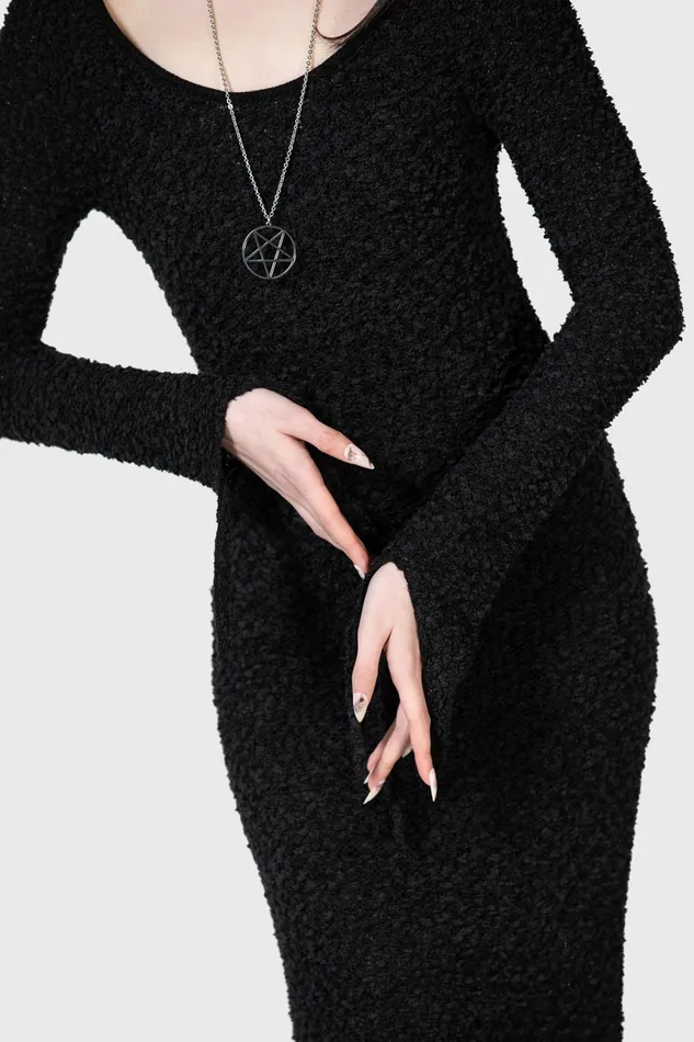 Killstar Knitted Women Nettles Maxi Dress