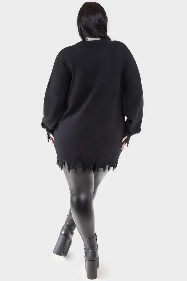 Killstar Knitwear Men Blood Sucker Sweater