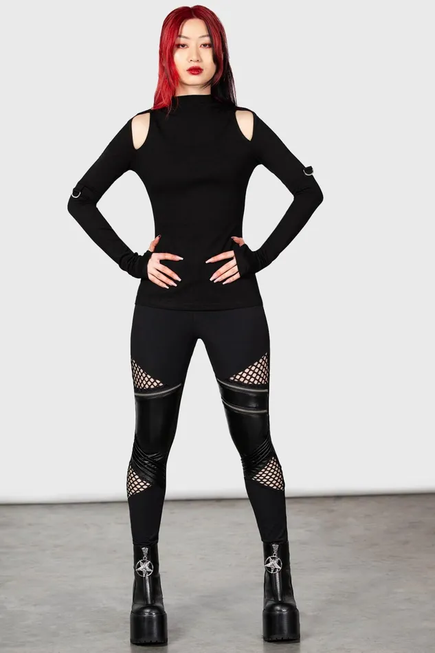 Killstar Leggings Women Neo Noir Leggings