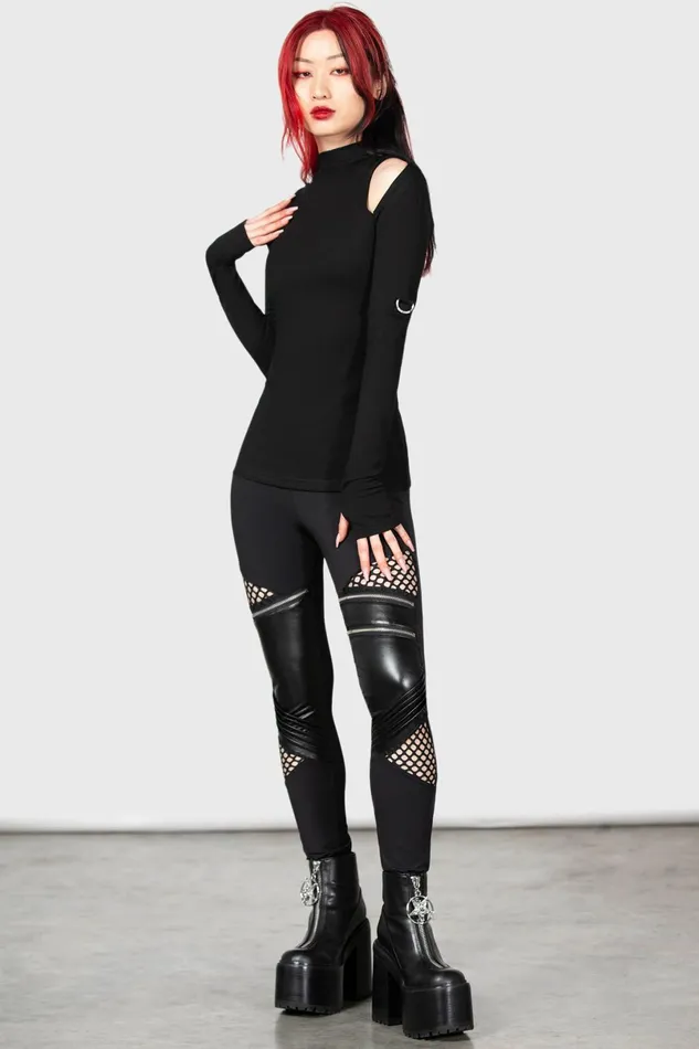 Killstar Leggings Women Neo Noir Leggings