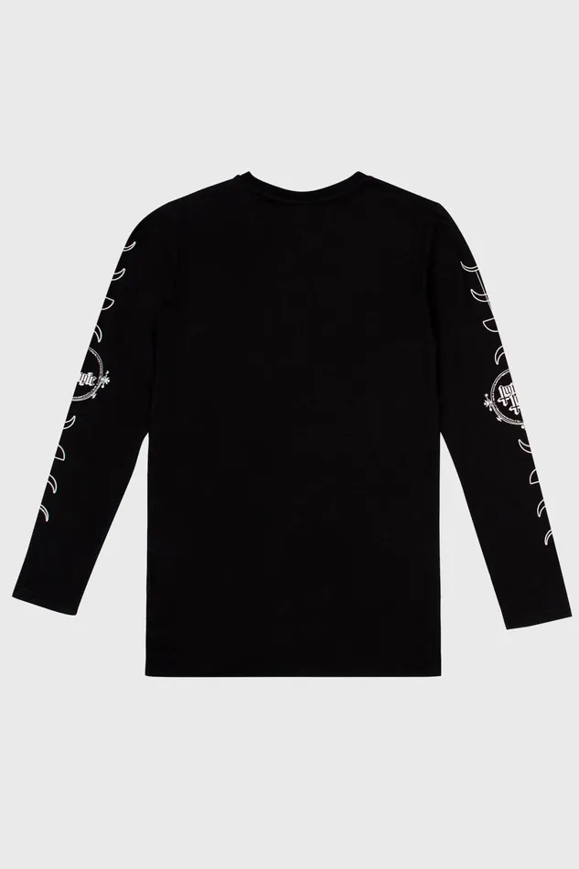 Killstar Long Sleeves Men Baphomette Long Sleeve Top