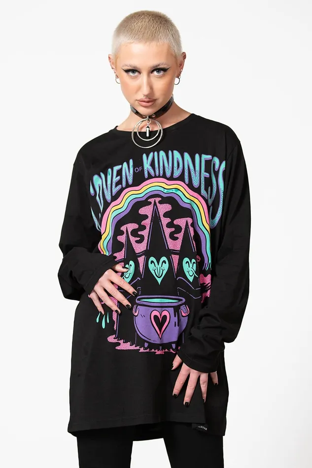 Killstar Long Sleeves Women Coven Of Kindness Long Sleeve Top