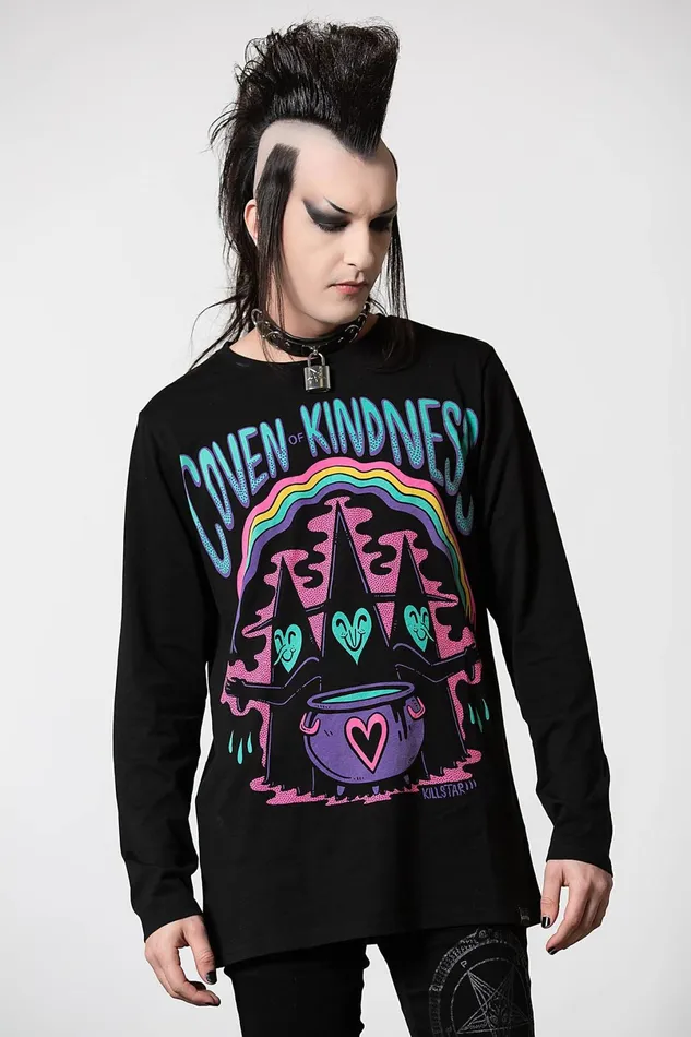 Killstar Long Sleeves Women Coven Of Kindness Long Sleeve Top