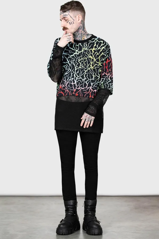 Killstar Long Sleeves Women Heaven Sent Top
