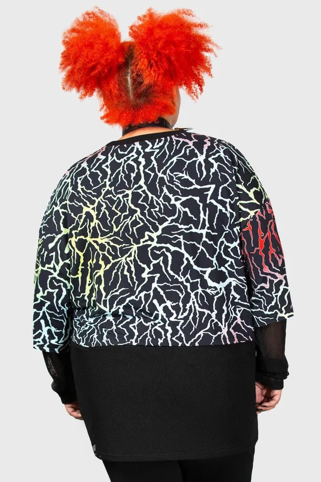 Killstar Long Sleeves Women Heaven Sent Top