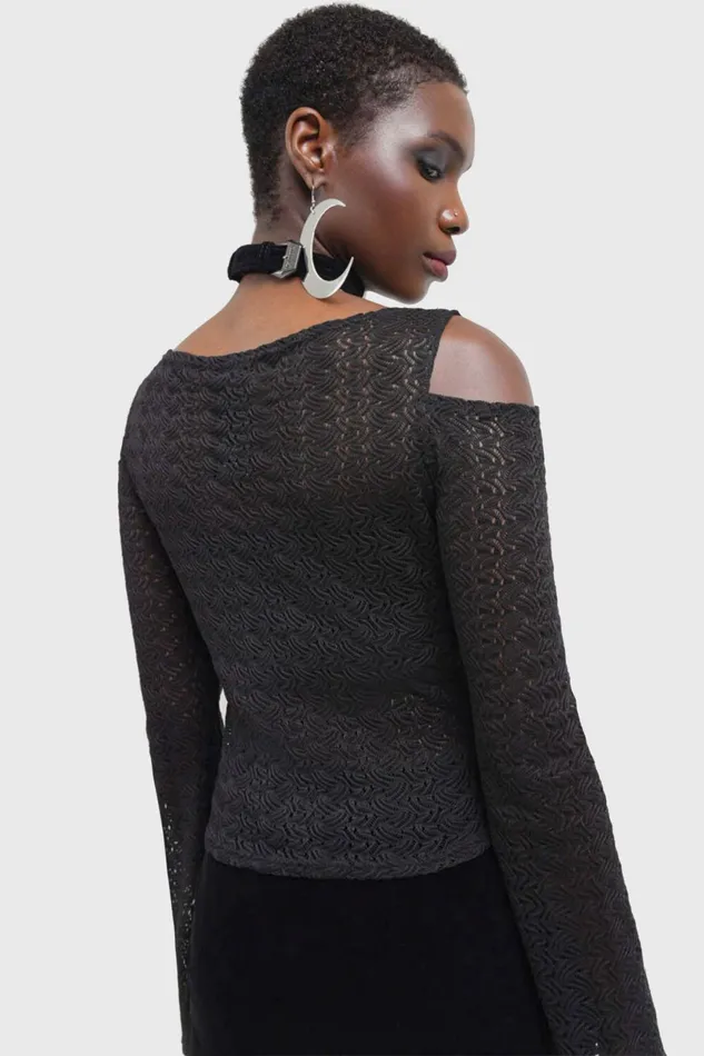 Killstar Long Sleeves Women Sombrous Top