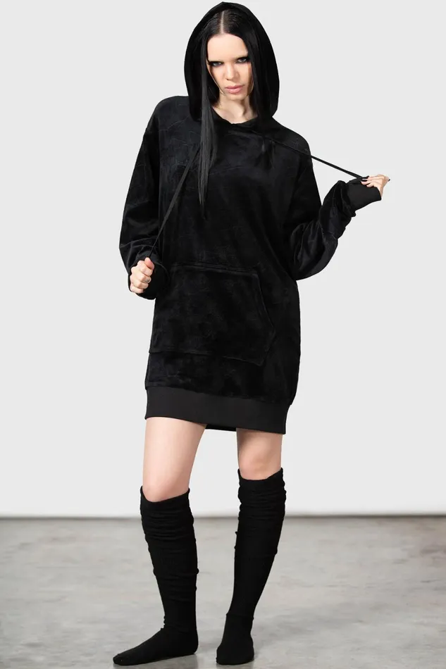 Killstar Loungewear Women Webmare Longline Hoodie