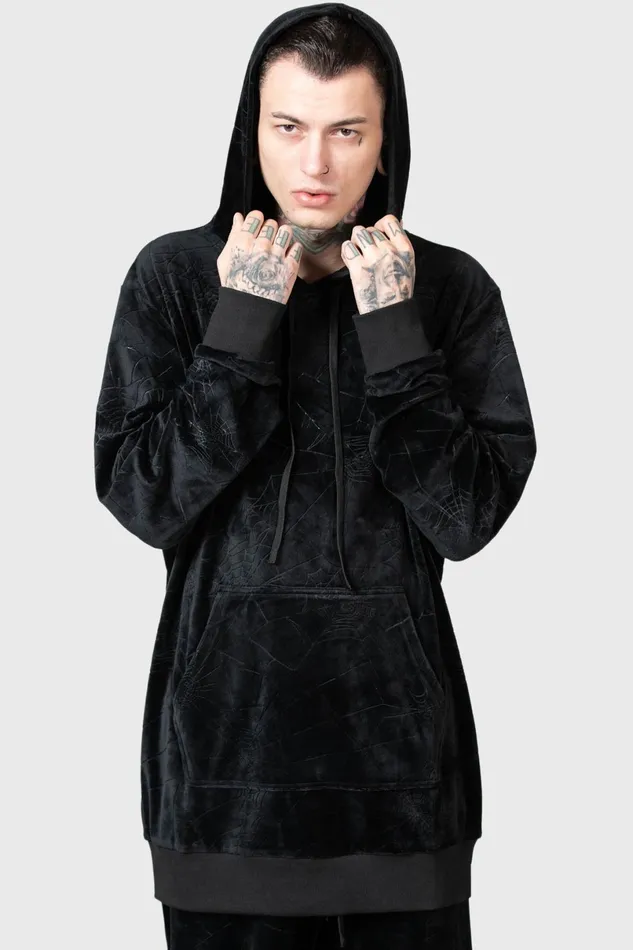 Killstar Loungewear Women Webmare Longline Hoodie