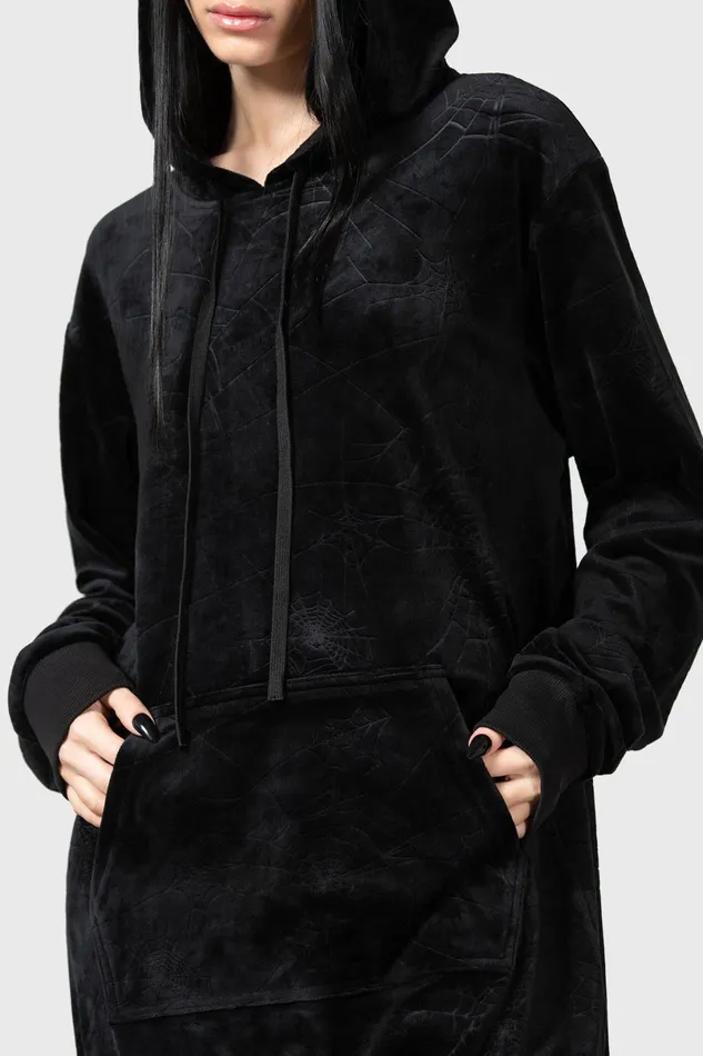 Killstar Loungewear Women Webmare Longline Hoodie