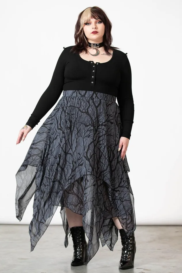 Killstar Maxi Skirts Women Dasia Maxi Skirt