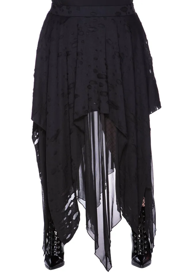 Killstar Maxi Skirts Women Death Valley Skirt