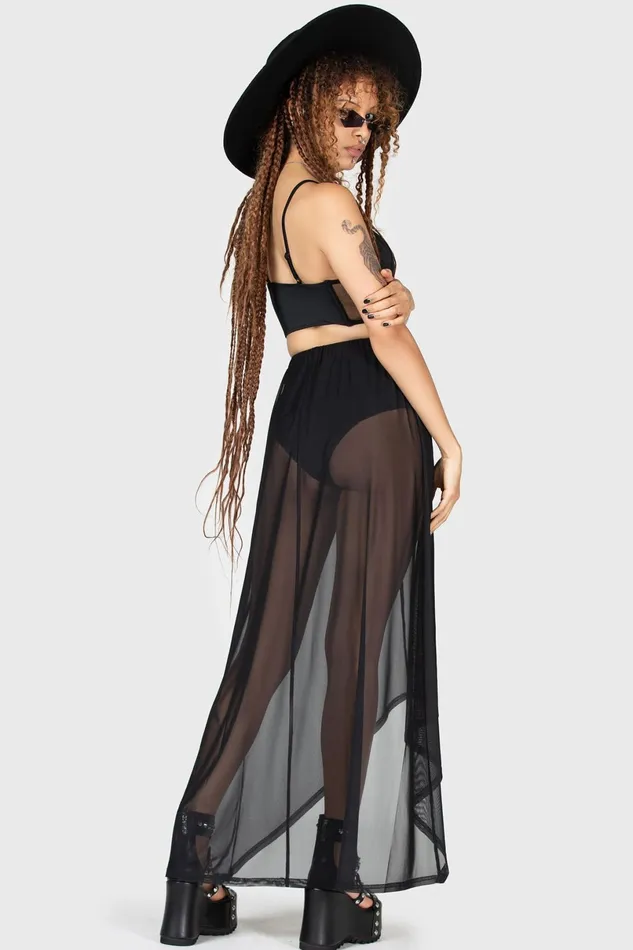 Killstar Maxi Skirts Women Umbra Maxi Skirt