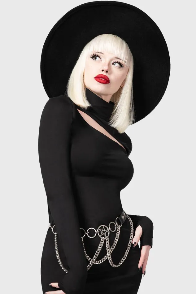 Killstar Maxi Women Astaroth Long Sleeve Dress