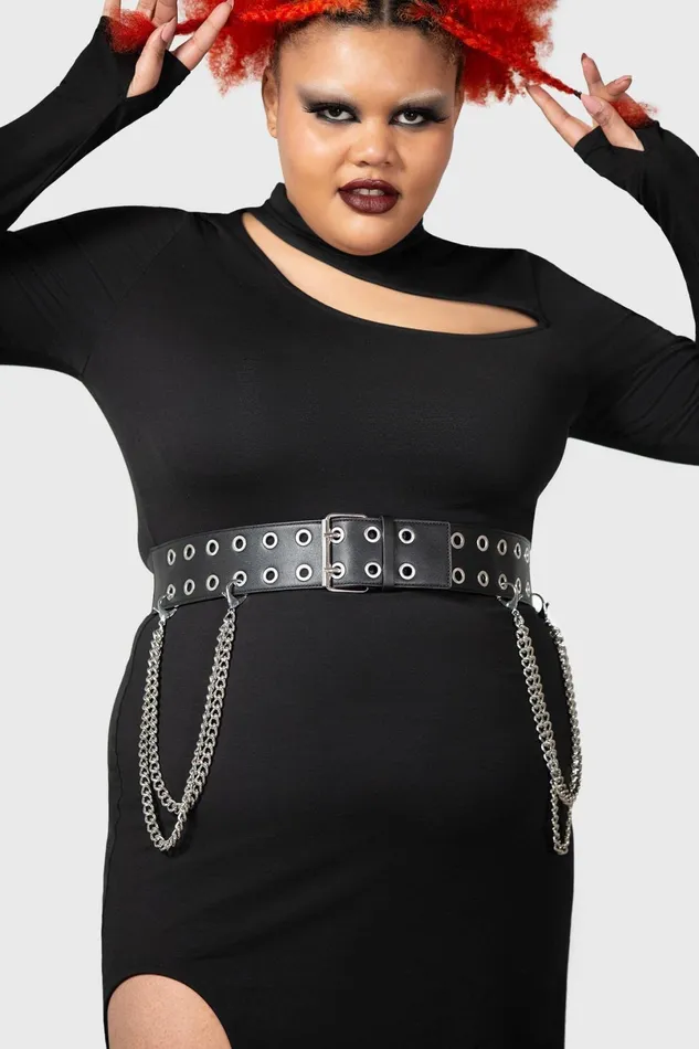 Killstar Maxi Women Astaroth Long Sleeve Dress