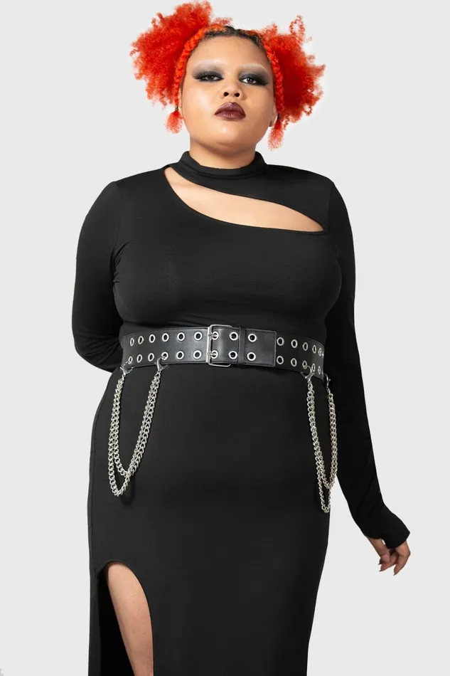 Killstar Maxi Women Astaroth Long Sleeve Dress