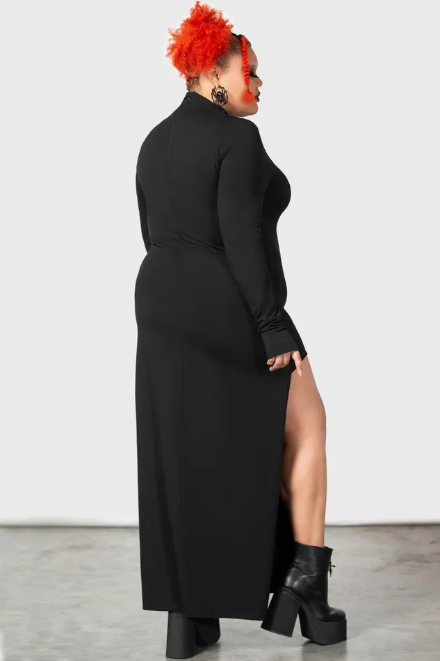 Killstar Maxi Women Astaroth Long Sleeve Dress