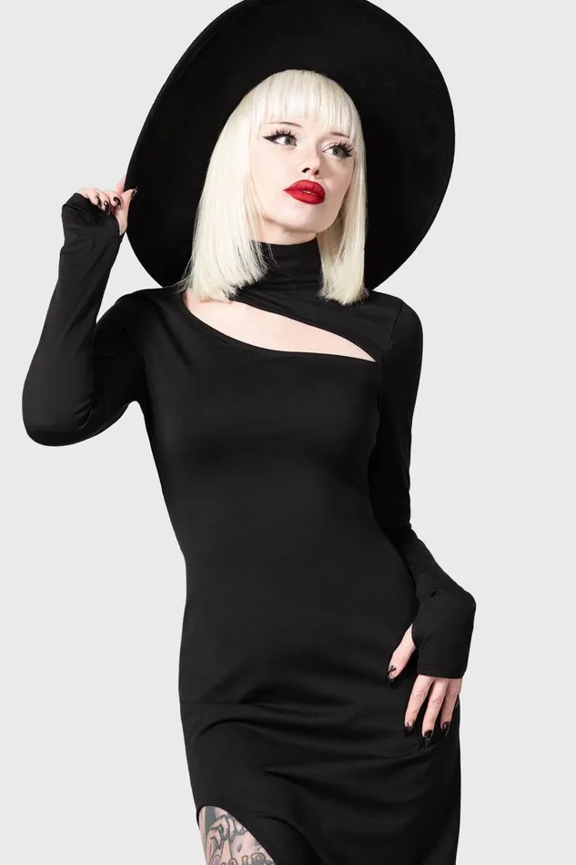 Killstar Maxi Women Astaroth Long Sleeve Dress