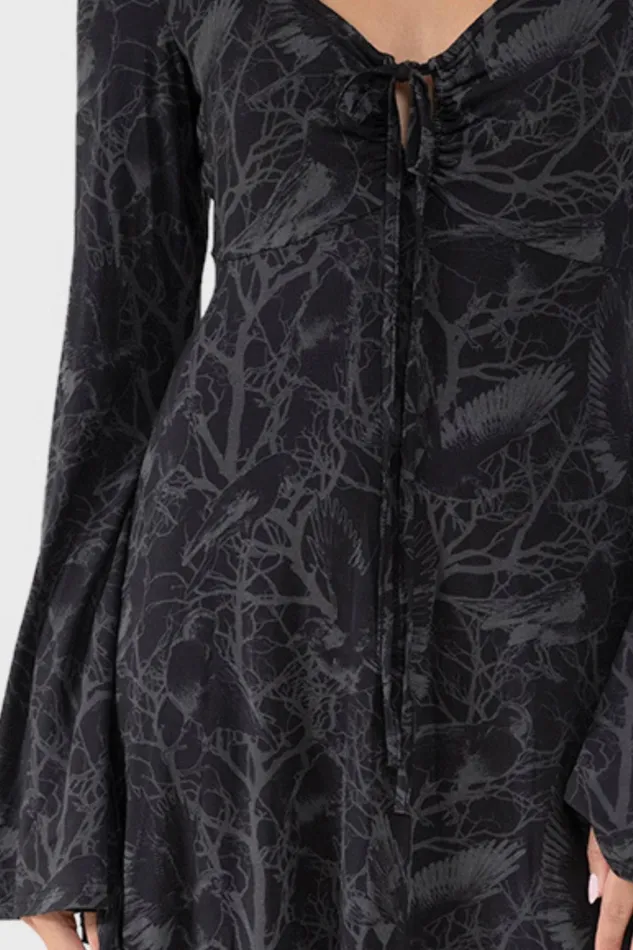 Killstar Maxi Women Raven Shade Dress