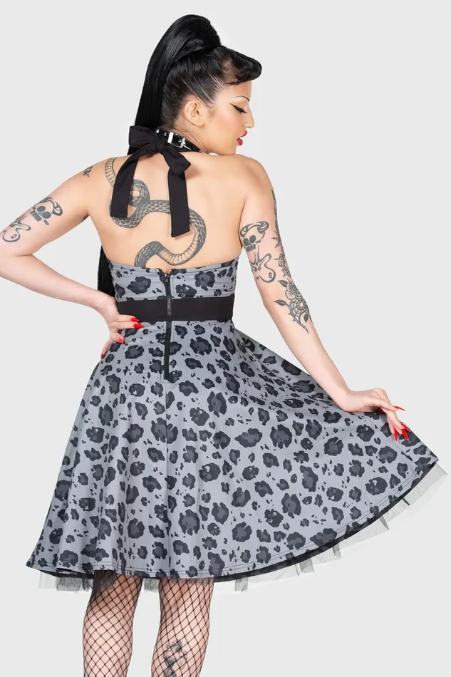 Killstar Midi Women Backseat Bingo Skater Dress